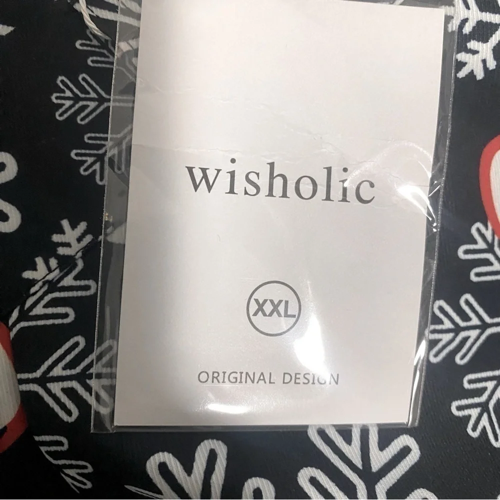 Wisholic Men Three Piece Christmas Button Tuxedo Blazer Vest Pant Set Party XXL